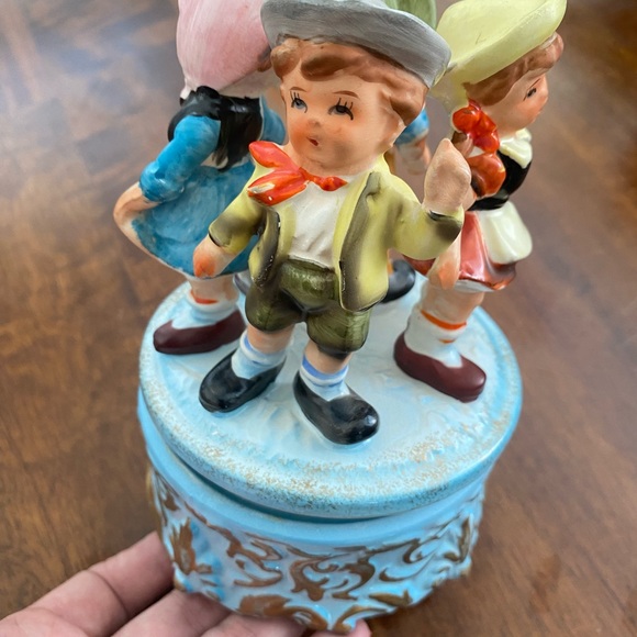 2-VINTAGE MUSIC BOX 4 YOUNG CHILDREN, PRICE IMPORT JAPAN PLAYS  "LONDON BRIDGES" - Picture 8 of 13